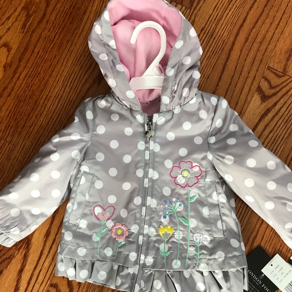 London Fog Other - NWT London Fog Baby Girl Raincoat